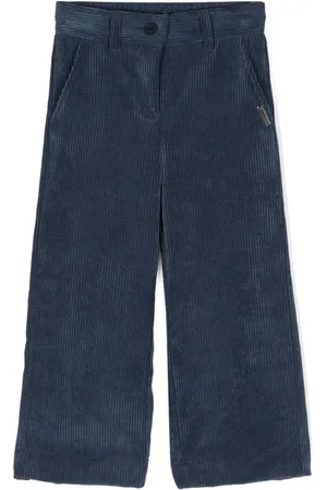 MONNALISA Wide-leg corduroy trousers