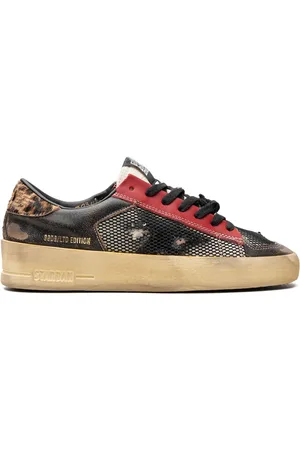 Golden Goose Stardan " /Red/Leopard/Brown" sneakers