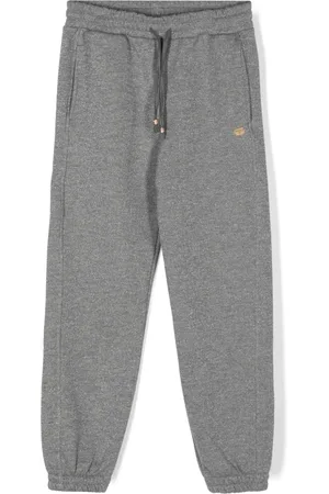 Pinko Lurex fleece track pants