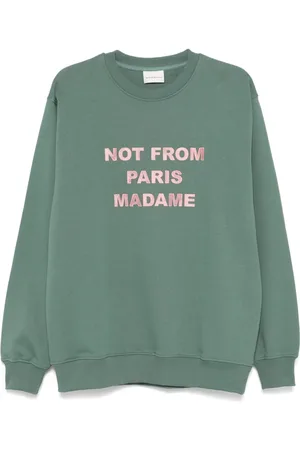 Drôle de Monsieur Slogan-print sweatshirt