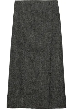 Prada A-line maxi skirt