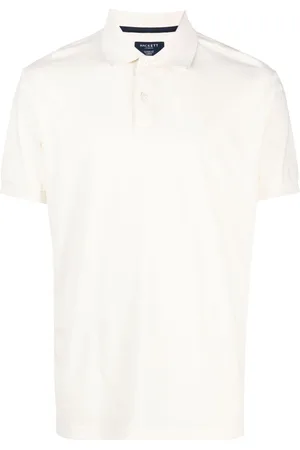 Hackett Logo-embroidered cotton polo shirt