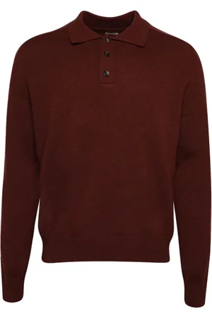 BODE Knitted cashmere polo shirt
