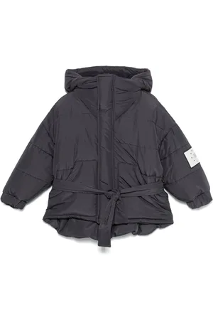 DOUUOD KIDS Logo-tag jacket