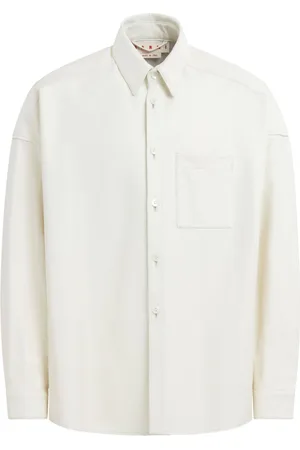 Marni Long-sleeve leather shirt