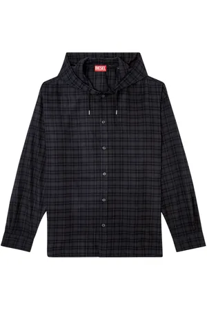 Diesel S-Dewny-Hood-B shirt jacket