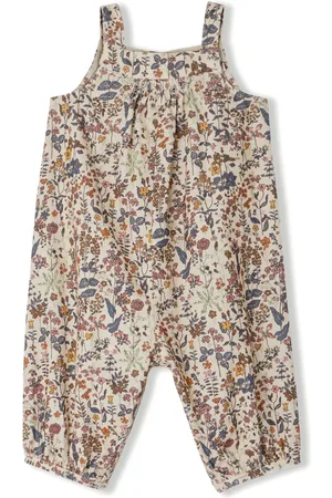 BONPOINT Nucci floral-print dungarees