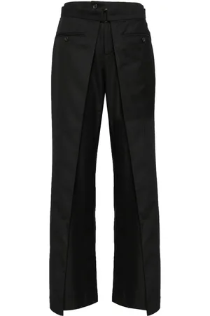 BETTTER Straight-leg wool trousers