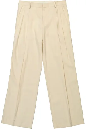 Helmut Lang Pressed-crease straight trousers
