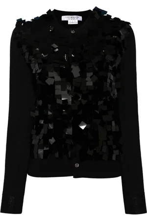 Comme des Garçons Paillette embellishment cardigan
