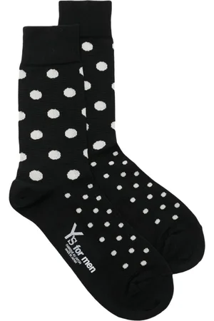 YOHJI YAMAMOTO Lattice dot socks