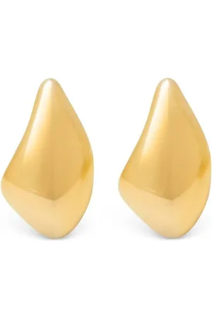 Nialaya Domed-design post-back earrings