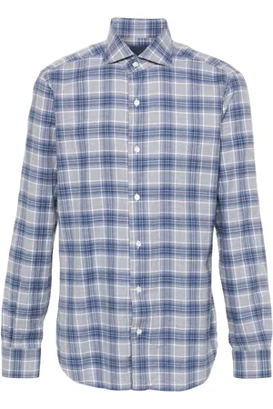 BARBA Checked shirt