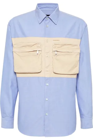 Dsquared2 Cargo-pockets cotton shirt
