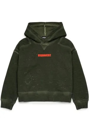 Dsquared2 Logo-print cotton hoodie