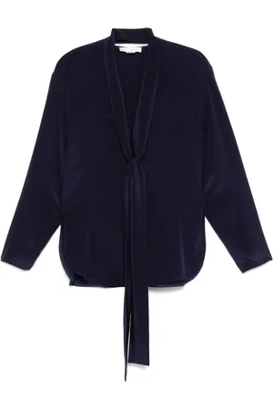 Victoria Beckham Scarf-detail blouse
