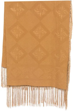 Giorgio Armani 1990s pattern-jacquard scarf