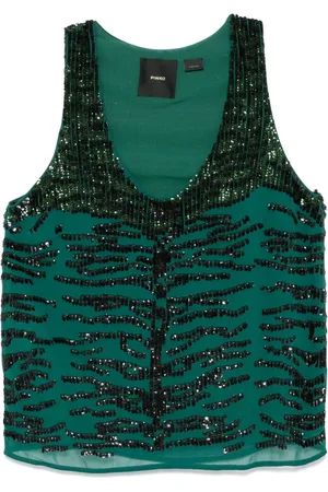 Pinko Nanterre sequinned top