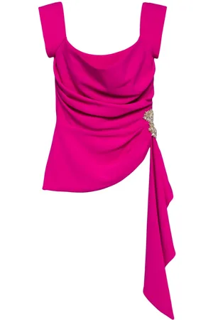 Costarellos Crepe crystal