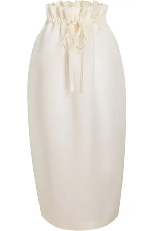 Khaite The Ember silk skirt