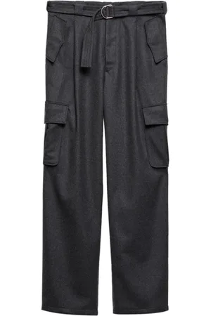 Prada Pleat-detail wool trousers