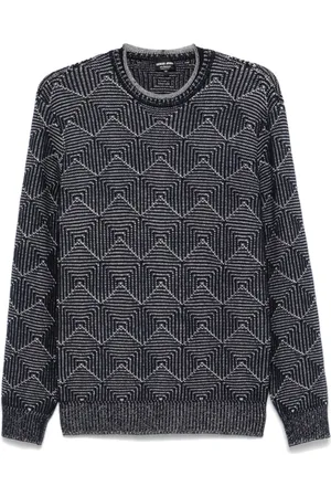 Giorgio Armani Jacquard cashmere sweater