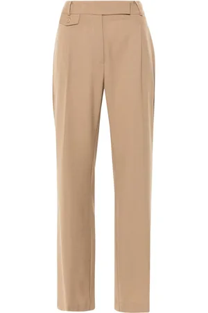 SEMICOUTURE Pleat-detail trousers
