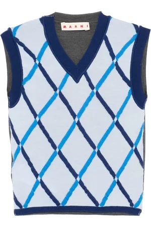 Marni Diamond-pattern top