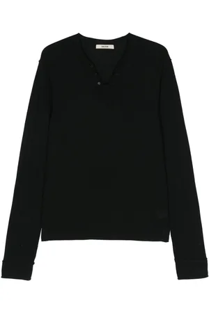 Zadig & Voltaire Monastir logo-debossed merino jumper
