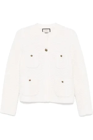 BRUNO MANETTI Waffle-knit jacket