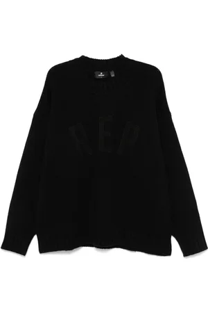 Represent Rep-appliqué sweater