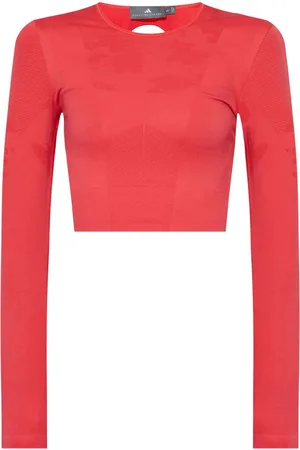 adidas Cut-out back sports top
