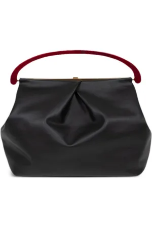 DRIES VAN NOTEN Leather top-handle bag