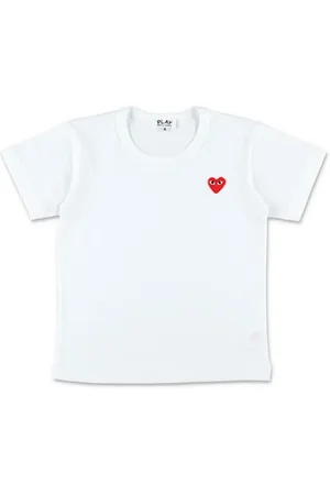 Comme des Garçons Heart-patch T-shirt
