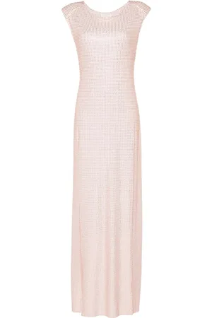 MITILIANE COUTURE Rhinestone-embellished maxi dress
