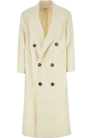 Ami Double-breasted virgin-wool coat