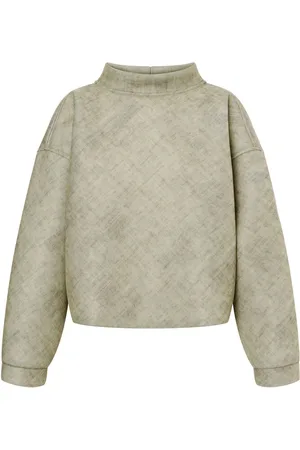 Serafini Boxy cropped sweatshirt
