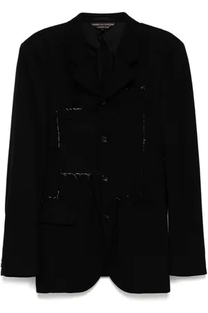 Comme des Garçons Distressed detail blazer