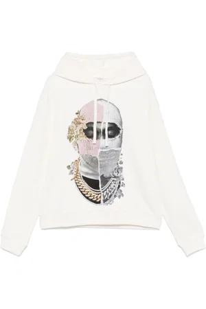 Ih Nom Uh Nit Newspaper Mask-print hoodie