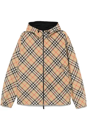 Burberry Vintage Check-pattern reversible jacket