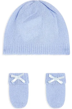 G.H. Hurt&Son Kids Cashmere beanie and mittens set