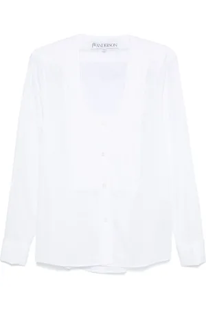 J.W.Anderson Pintuck bib shirt