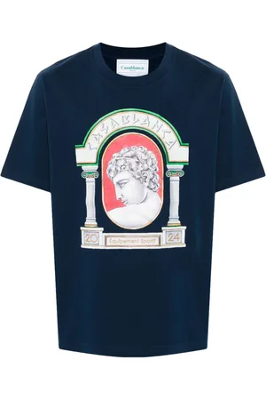 Casablanca La Medaille-print T-shirt