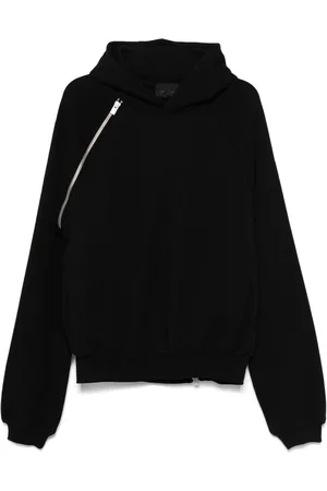HELIOT EMIL Zip-detailed hoodie