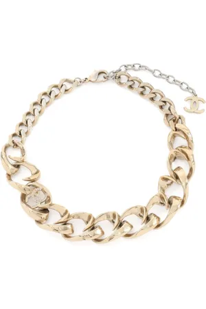 CHANEL 1986-1988 CC chain necklace