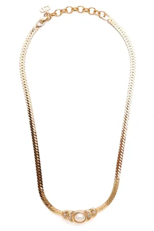 Dior Rhinestone-embellished necklace