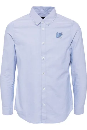 AGNÈS B. Logo-embroidered shirt