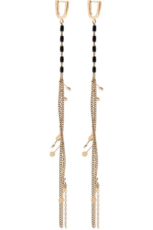 Isabel Marant Drop brass earrings