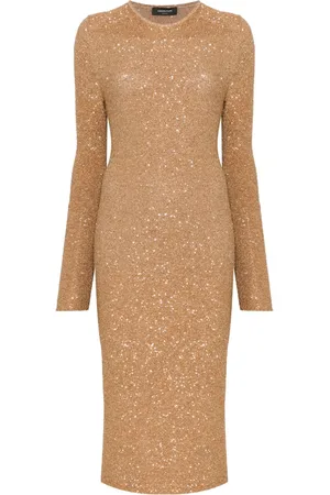 Fabiana Filippi Sequined midi dress