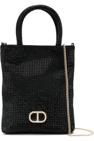 Twin-Set Mini crystal-embellished tote bag